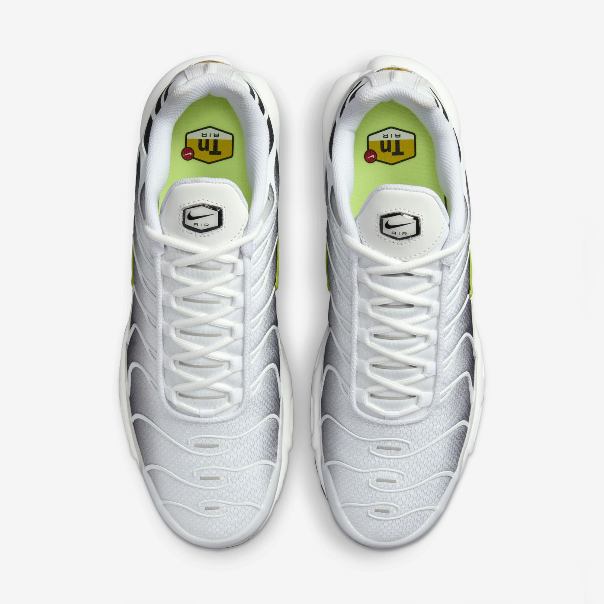 Nike Air Max Plus White Black Volt