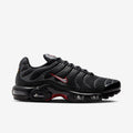 Nike Air Max Plus Black University Red Metallic Silver
